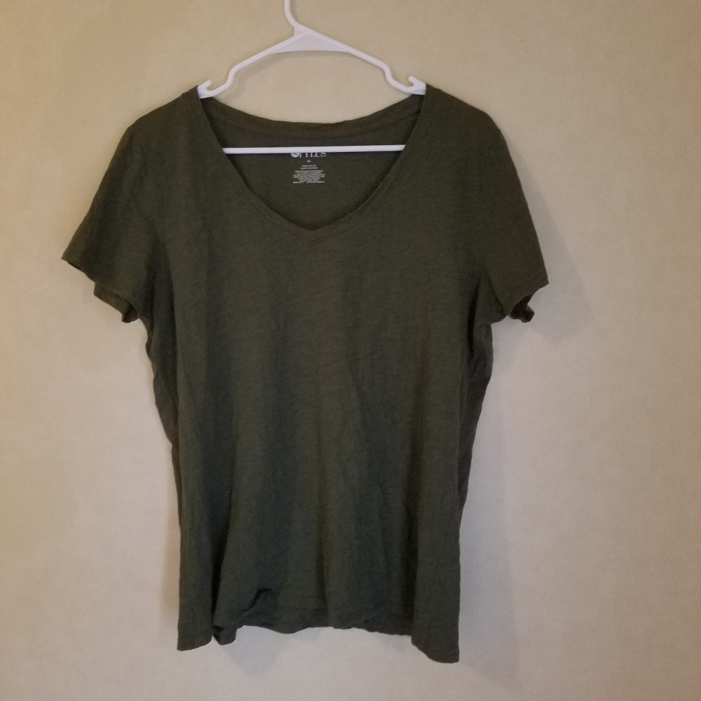 Stylus olive green shirt